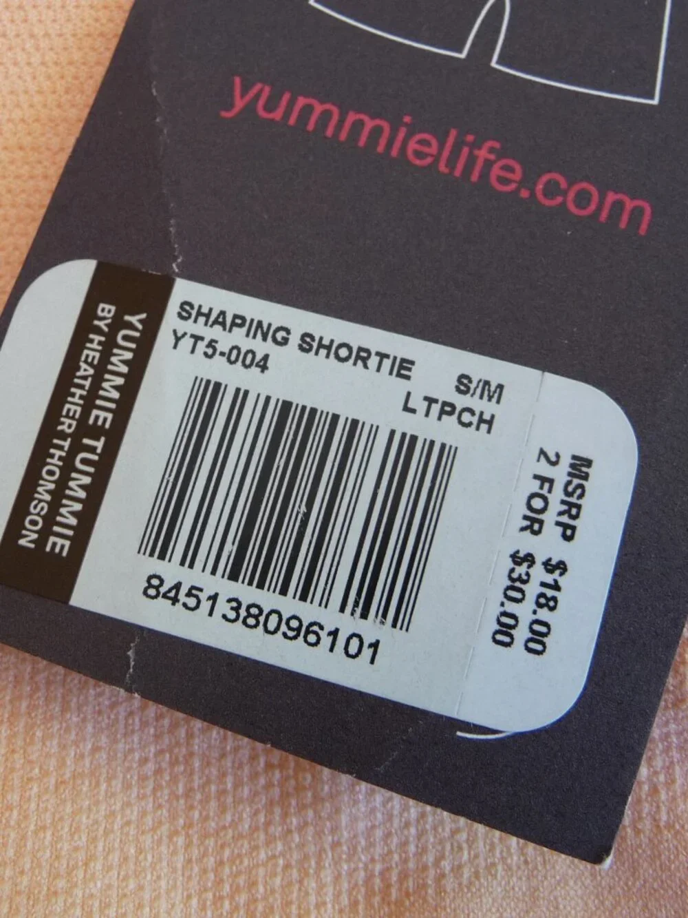 YUMMIE TUMMIE SHAPING SHORTIE BUNDLE SIZE SMALL